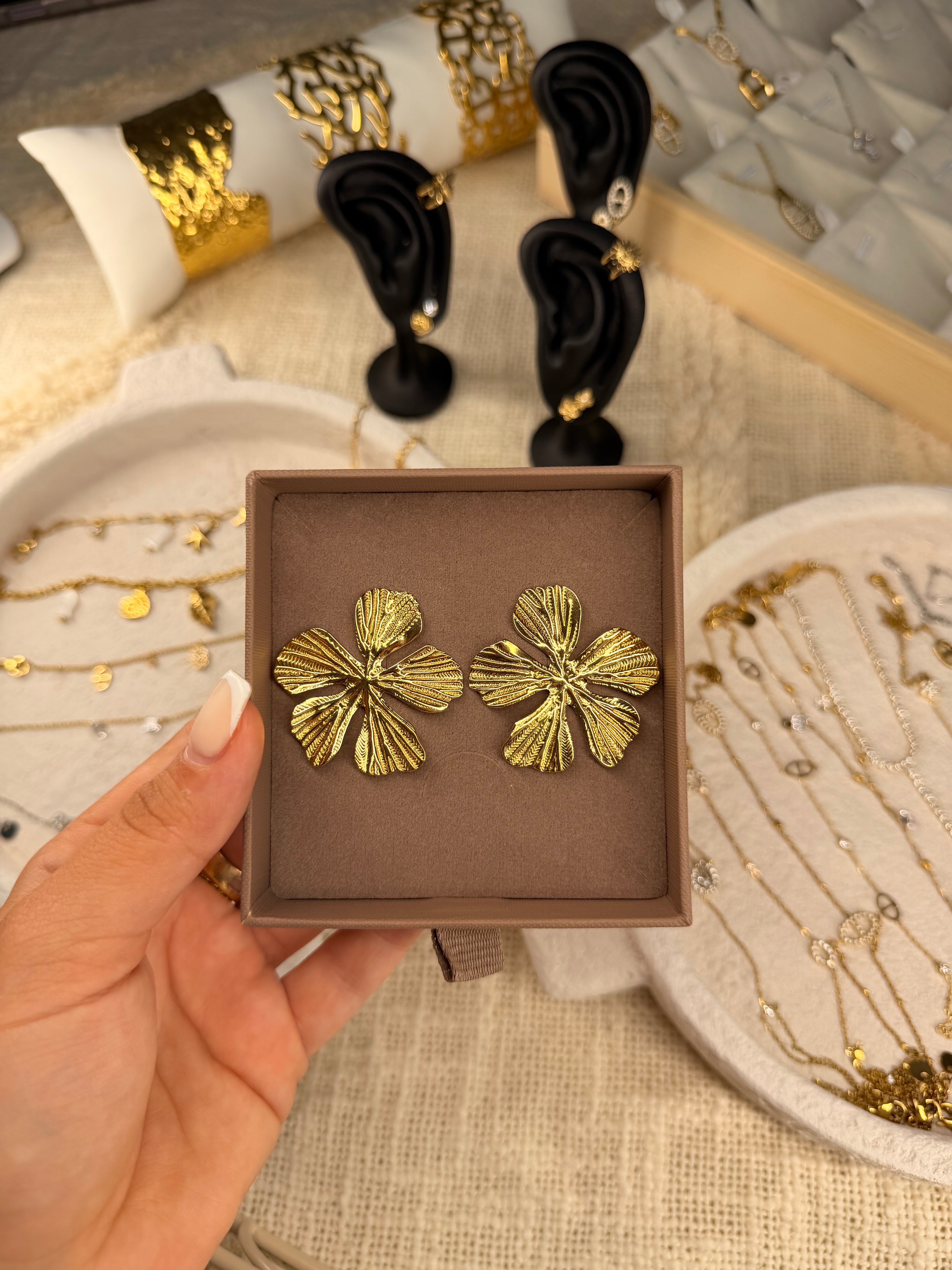Boucles d'oreilles Rosalia