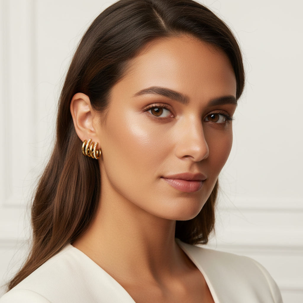 Boucles d'oreilles Cléa